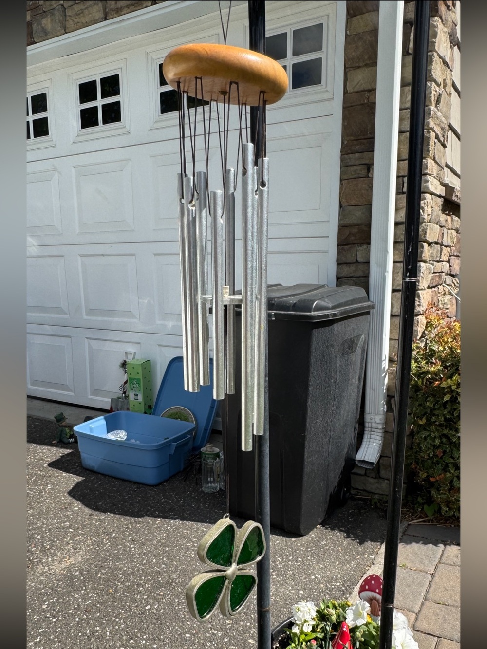 ChimeScapes Irish Shamrock Wind Chimes